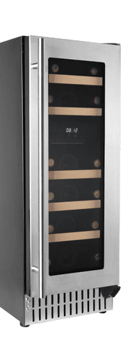 Built-under wine cooler - Scandinavian Collection 30 Stainless
