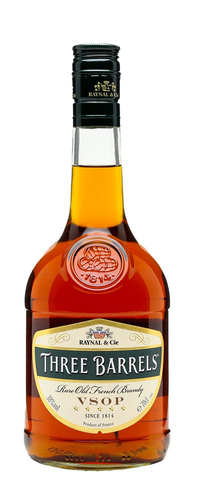 Three Barrels Brandy 70Cl