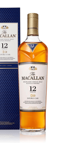 The Macallan 12 Year Old Double Cask Single Malt Whiskey  70cl