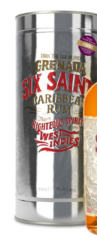 Six Saints Rum Oloroso cask finish 41.7% In gift tin