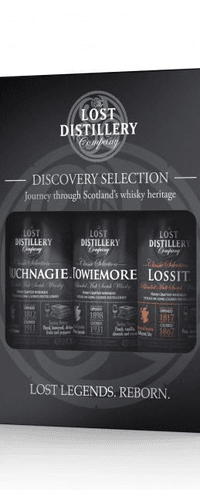 The Lost Distillery Company - Discovery Classic Selection mini gift pack 3x5cl 43%