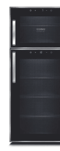 Caso WineDuett Touch 21 - CS635 - Dual zone - 21 bottles
