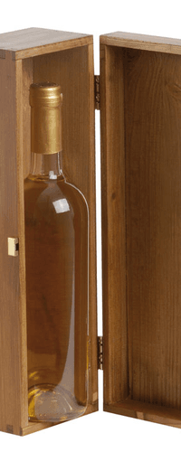 Wooden box in birch - 1 Bottle
