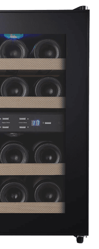 Cavecool Joy Amber - 12 bottles - Dual zone - Black
