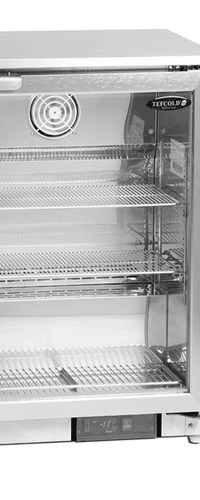 Tefcold Glass Froster - Table top - GF200VSG-P - Stainless Steel