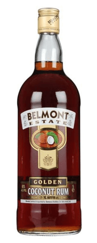 Rum Belmont Estate Gold Coconut Rum Liter - St. Kitts