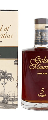 Gold of Mauritius Dark Rum Solera 5 700ml Gift Box