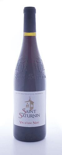 Saint Saturnin, Vin d'Une Nuit, Rouge 2015, AOP Languedoc Saint Saturnin