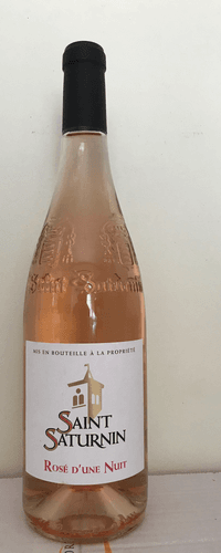 Vin d’Une Nuit, Saint Saturnin, Rose 2018, AOP Languedoc Saint Saturnin
