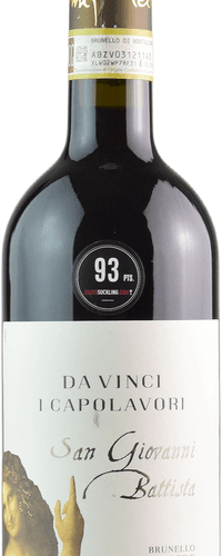 Leonardo da Vinci Capolavori Brunello di Montalcino San Giovanni Battista 2016