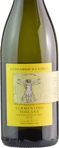 Leonardo da Vinci Vitruviano Vermentino Toscana 2021