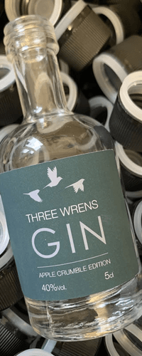 Three Wrens Gin - Mini Apple Crumble Gin 50ml