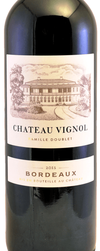 2015 75CL Chateau Vignol Red