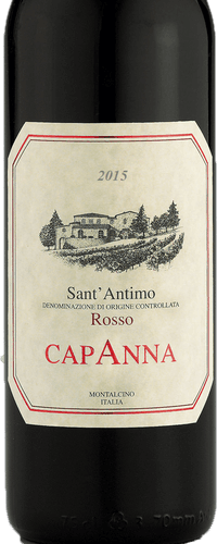 2015 75CL Capanna, Sant'Antimo Rosso