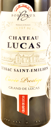 2010 37.5CL Chateau Lucas, Grand de Lucas 'Cuvee Prestige'