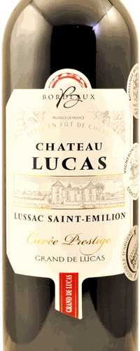 2011 75CL Chateau Lucas, Grand de Lucas 'Cuvee Prestige'