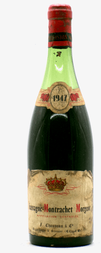 Chassagne Montrachet 1er Cru Morgeot, Domaine Chaveau, 1947