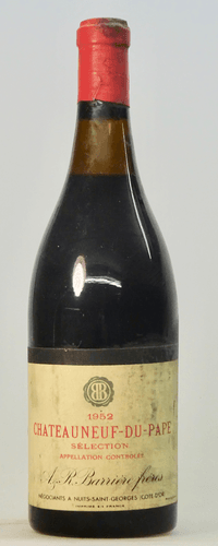 Châteauneuf du Pape, Barrière, 1952
