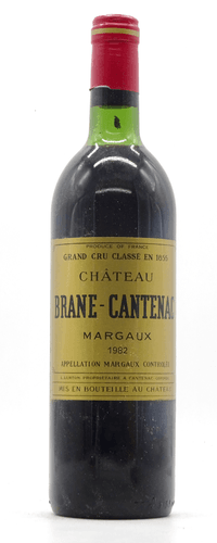 Brane Cantenac, 1982