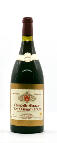 Chambolle Musigny 1er Cru Charmes, Domaine Gérard Mugneret MAGNUM, 2003