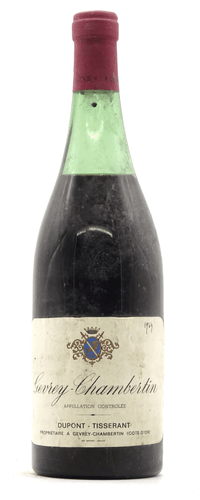 Gevrey Chambertin,  Domaine Dupont Tisserant, dl, ms, 1964