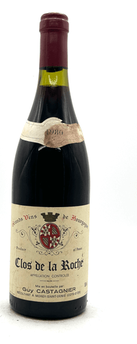 Clos de la Roche, Grand Cru, Domaine Guy Castagnier, 1980