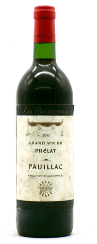 Prélat, La Baronnie Rothschild, 1981