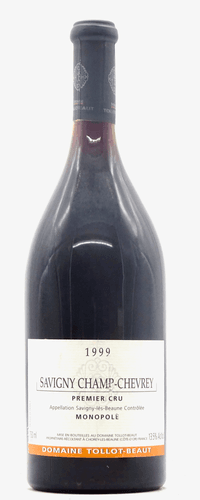 Savigny les Beaune 1er Cru Champ Gevrey, Monopole, Domaine Tollot Béaut, 1999