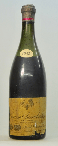 Gevrey Chambertin 1er Cru Cazetiers, Domaine Thomas Bassot, 1943