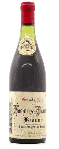 Beaune Cuvée Guigone de Salins, Hospices de Beaune, Cave des Paulands, 1971