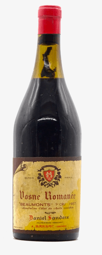 Vosne Romanée 1er Cru Beaumonts, Daniel Sanders, ts, 1957