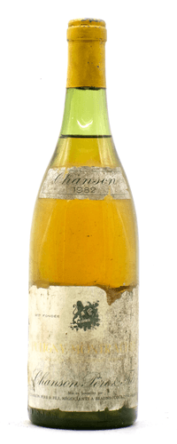 Puligny Montrachet, Domaine Chanson, 1982