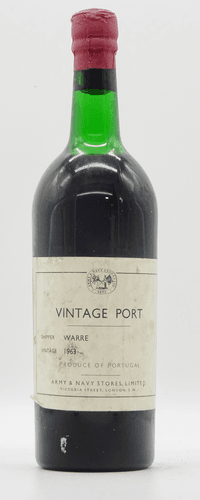 Warre's Vintage Port, 1963