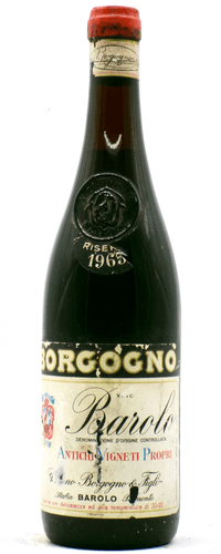 Barolo, Riserva, Borgogno, 1965