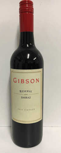 Gibson Reserve Shiraz 2016