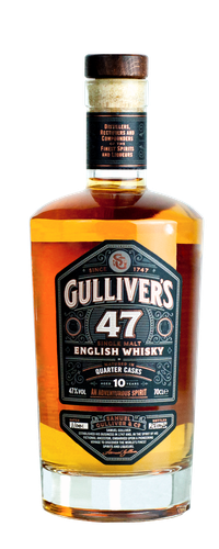 Samuel Gulliver & Co - Gullivers English Whisky 10 year old Peated Whisky