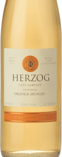 Herzog Late Harvest Orange Muscat