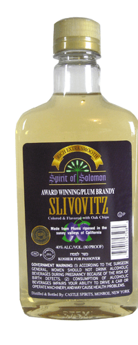 Spirit Of Solomon Slivovotz Brandy