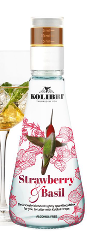 Kolibri Drinks Botanical Range - Strawberry & Basil