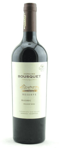 Domaine Bousquet Reserve Malbec 2017 - Organic