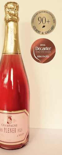 Jean Plener Fils - Cuvee Rose Grand Cru NV Champagne