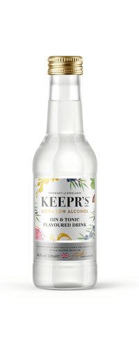 Keepr’s Ultra Low Alcohol Gin & Tonic Drink