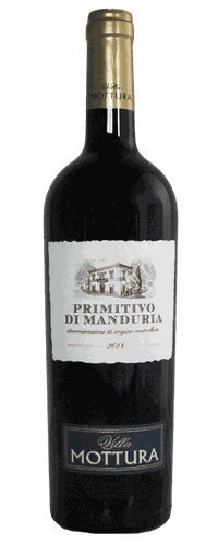 Mottura, Primitivo di Manduria DOC, Puglia, Italy, 2020