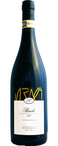 Virna Borgogno, Barolo DOCG, Sottocastello, Piemonte, Italy, 2007