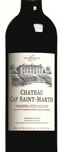 Château Cap Saint-Martin Blaye Côtes de Bordeaux magnum 2015