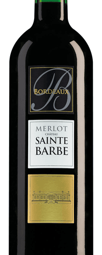 Château Sainte Barbe Bordeaux Merlot 2014
