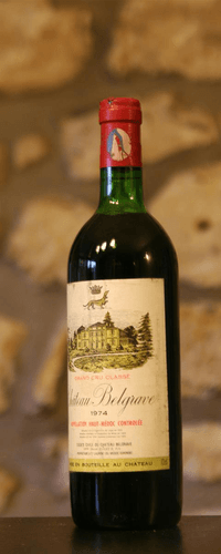 Vin rouge, Château Belgrave 1974