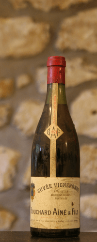 Vin rouge, Domaine Bouchard, Cuvee vigneronne 1971