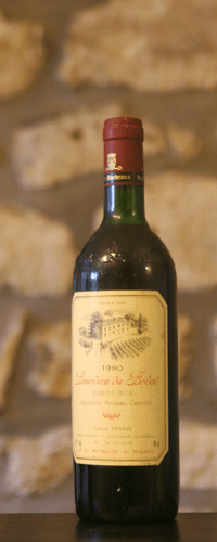 Vin rouge, Domaine Bourdieu du Bedat 1990
