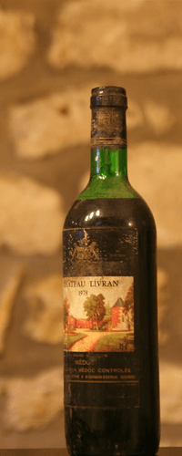Vin rouge, Château Livran 1978